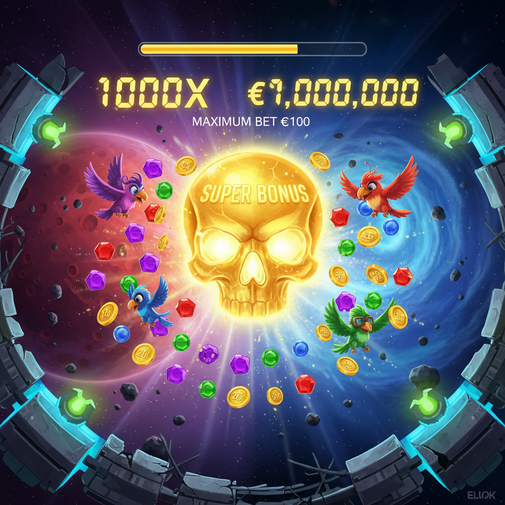 Pirots 4 maximales Gewinnpotenzial von 10.000x Einsatz – bis zu 1.000.000 Euro beim Maximaleinsatz von 100 Euro